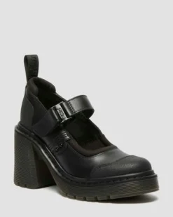 Merceditas De Tacón Eviee Tech Strap in Negro