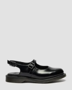 Merceditas Madeline de piel Smooth&nbsp; in Negro