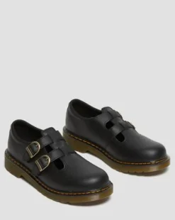 Merceditas 8065 para joven de piel Softy T in Negro