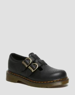 Merceditas 8065 para junior de piel Softy T in Negro