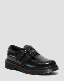 Merceditas 8065 Rainbow para junior in Negro