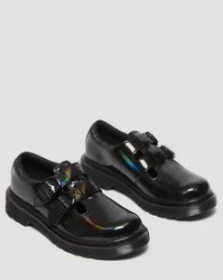 Merceditas 8065 Rainbow para junior in Negro