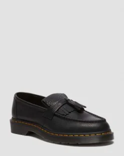 Mocasines Adrian de piel Ambassador con borla in Negro