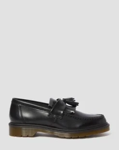Mocasines Adrian de piel Smooth con borla in Negro