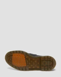 Mocasines Adrian en piel Virginia con borla in Negro