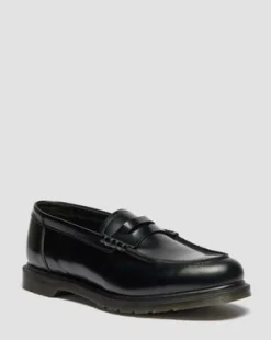 Mocasines Mayfare de piel Smooth in Negro