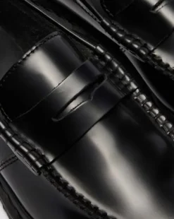 MOCASINES PENTON MONOCROMÁTICOS DE PIEL SMOOTH in Negro