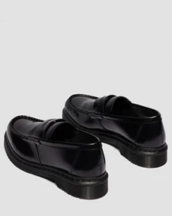 MOCASINES PENTON MONOCROMÁTICOS DE PIEL SMOOTH in Negro