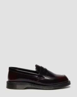 Mocasines Temara de piel Arcadia in Rojo Cereza