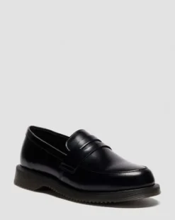 Mocasines Temara de piel Polished Smooth in Negro