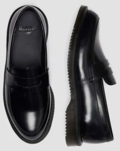 Mocasines Temara de piel Polished Smooth in Negro
