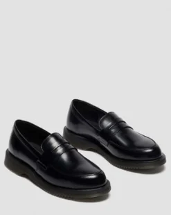 Mocasines Temara de piel Polished Smooth in Negro