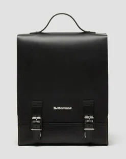 Mochila Box de piel Kiev in Negro