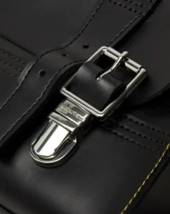 Mochila Box de piel Kiev in Negro
