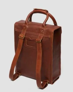 Mochila de piel Ambassador in Anacardo