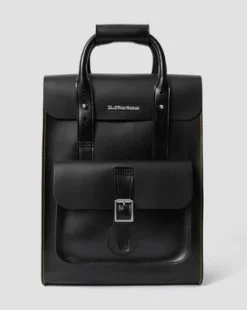 Mochila de piel Kiev y Smooth in Negro
