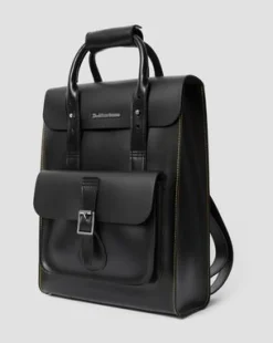 Mochila de piel Kiev y Smooth in Negro