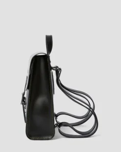 Mochila mini de piel Kiev y Smooth in Negro