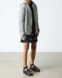 Sandalias Blaire Felix Rub Off vegan con tiras in Negro