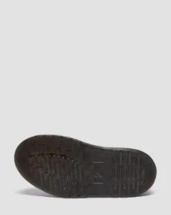 Sandalias de plataforma Wrenlie de piel Nappa con puntera abierta in Negro