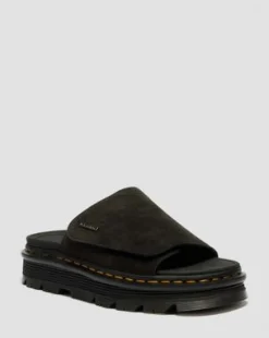 Sandalias de plataforma Zebzag de ante in Negro