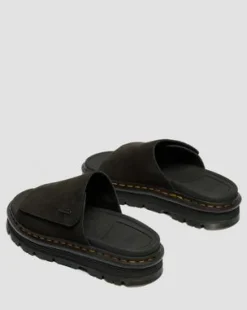 Sandalias de plataforma Zebzag de ante in Negro