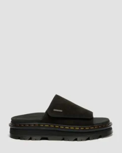Sandalias de plataforma Zebzag de ante in Negro
