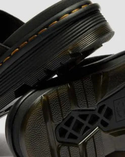Sandalias de plataforma Zebzag de ante in Negro