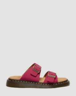 Sandalias Josef de piel Nubuck in Rosa
