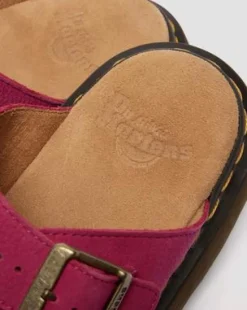 Sandalias Josef de piel Nubuck in Rosa