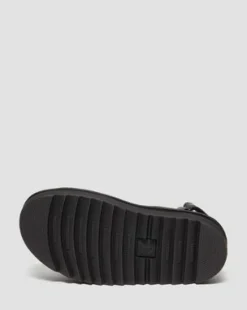 Sandalias Kimber II Logo Webbing in Negro