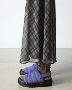 Sandalias Kole de ante&nbsp;&nbsp; in Morado Crepúsculo