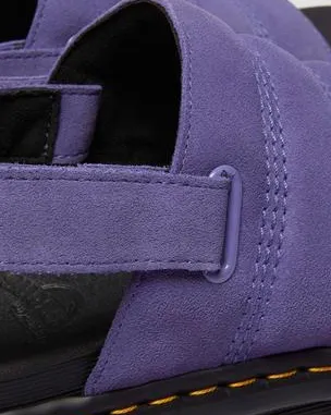 Sandalias Kole de ante&nbsp;&nbsp; in Morado Crepúsculo