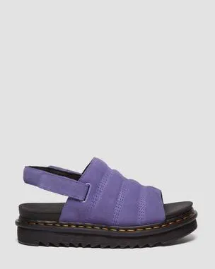 Sandalias Kole de ante&nbsp;&nbsp; in Morado Crepúsculo