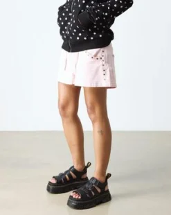 Sandalias Mattison con 3 tiras in Negro