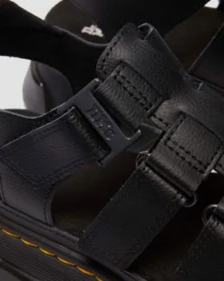 Sandalias Mattison con 3 tiras in Negro