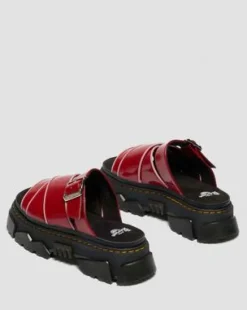 Sandalias Mattison de charol in Rojo Escarlata