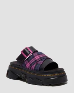 SANDALIAS MATTISON in Negro & Rosa Multi