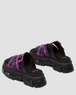 SANDALIAS MATTISON in Negro & Rosa Multi