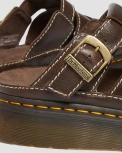 Sandalias Maxxy Slide de piel AR Rogue in Marrón
