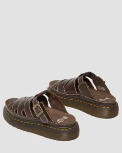 Sandalias Maxxy Slide de piel AR Rogue in Marrón
