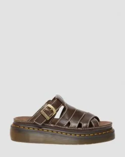 Sandalias Maxxy Slide de piel AR Rogue in Marrón