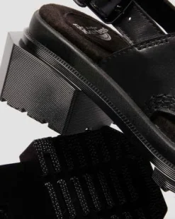 Sandalias Maybole de piel Wanama in Negro