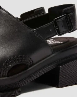 Sandalias Maybole de piel Wanama in Negro