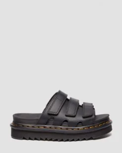 Sandalias Raine de piel Athena in Negro
