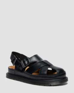 Sandalias San Fisherman de piel in Negro