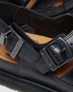 Sandalias San Fisherman de piel in Negro