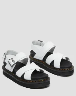 Sandalias Voss II de piel Hydro con tiras in Blanco