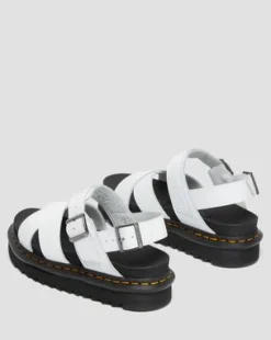 Sandalias Voss II de piel Hydro con tiras in Blanco