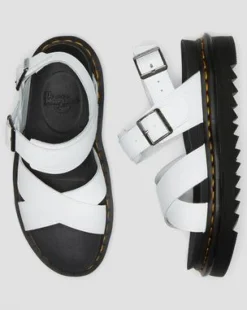 Sandalias Voss II de piel Hydro con tiras in Blanco